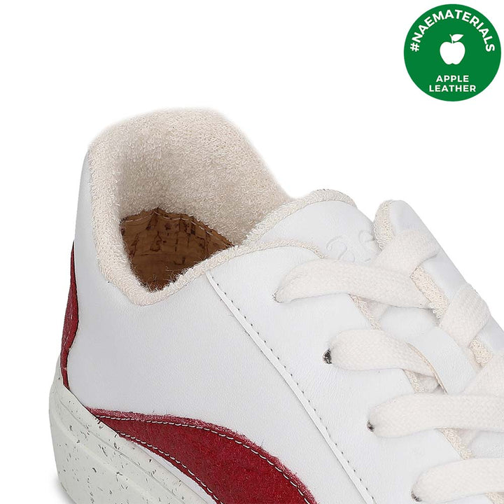 baskets vegan en cuir de pomme et ananas