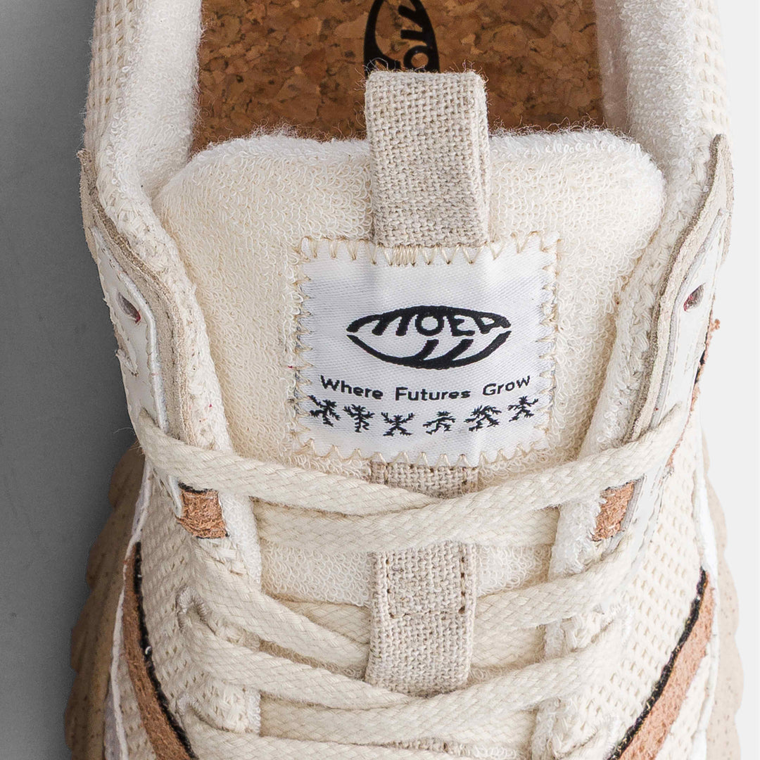 Baskets vegan multi matières