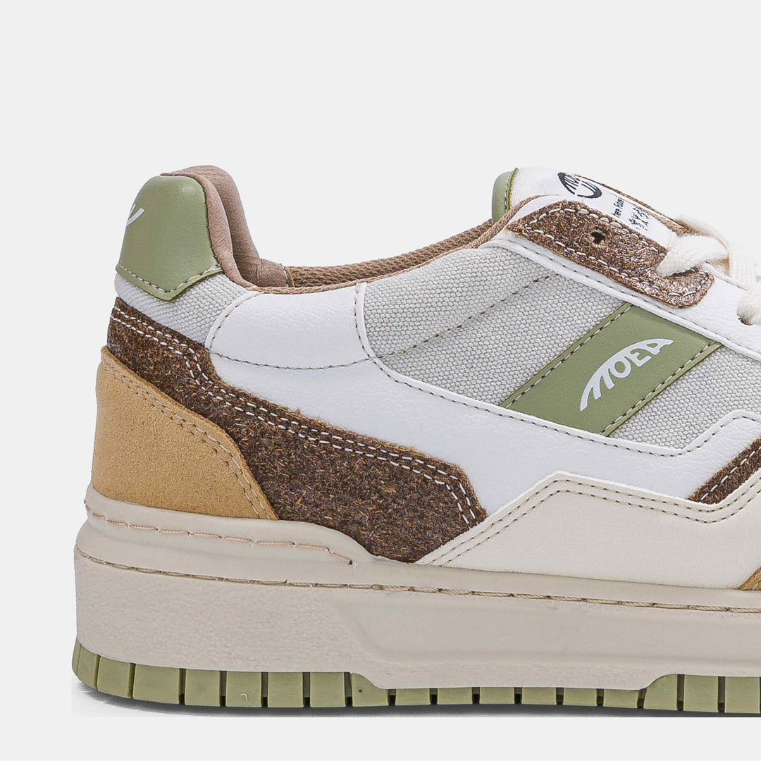 Baskets vegan multi matières