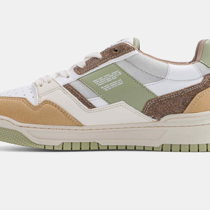 Baskets vegan multi matières