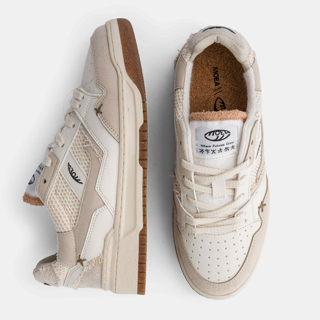 Baskets vegan multi matières