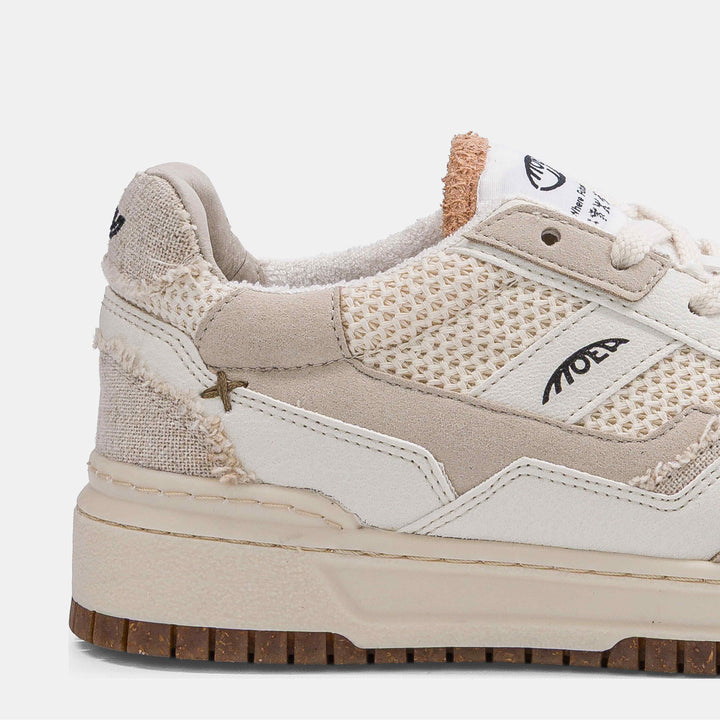 Baskets vegan multi matières