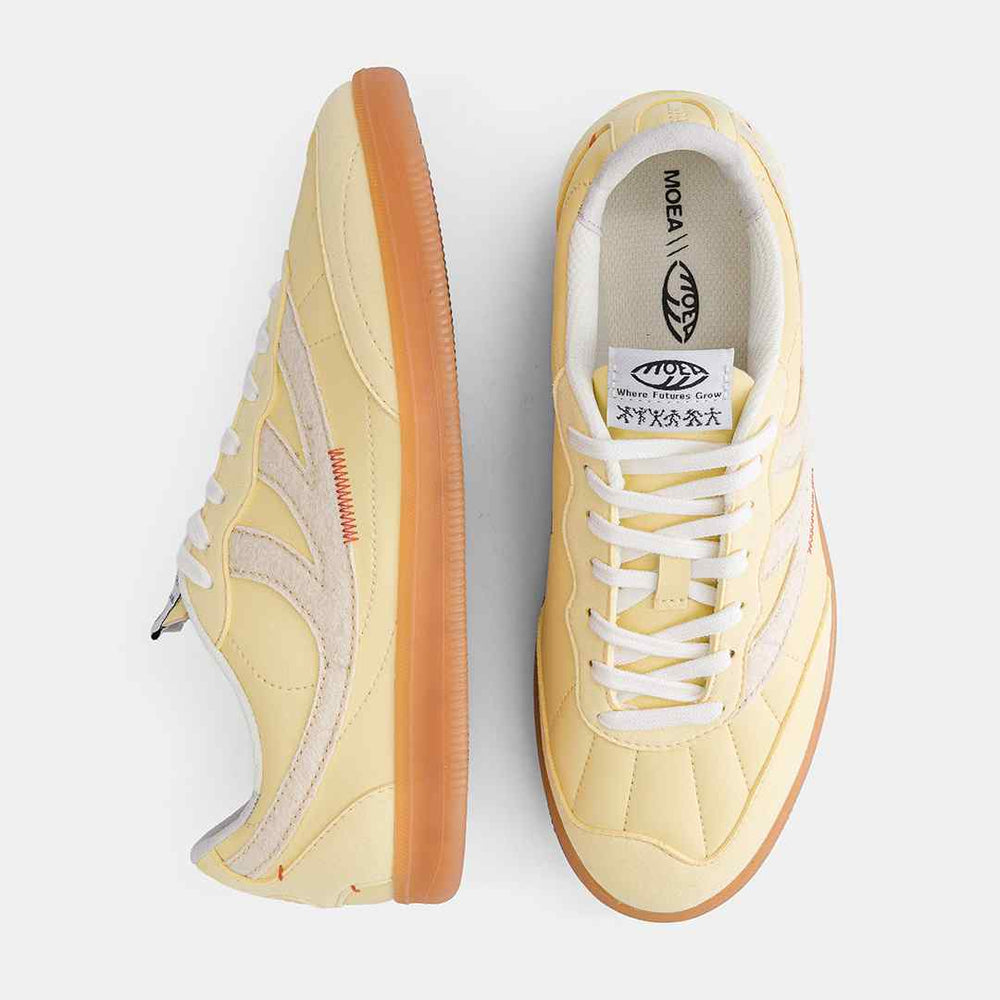 Baskets vegan jaunes