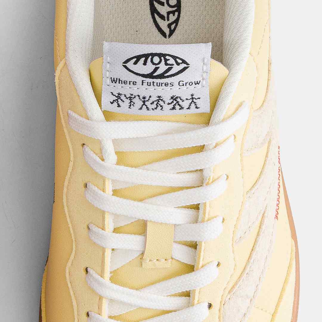 Baskets éco responsables jaunes