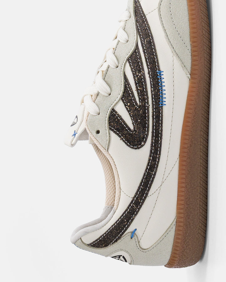 Baskets vegan Moea Flow WL - White &amp; Black - Seaweed