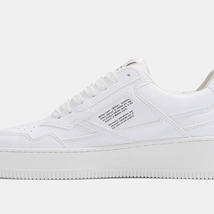 Baskets éco responsables full white
