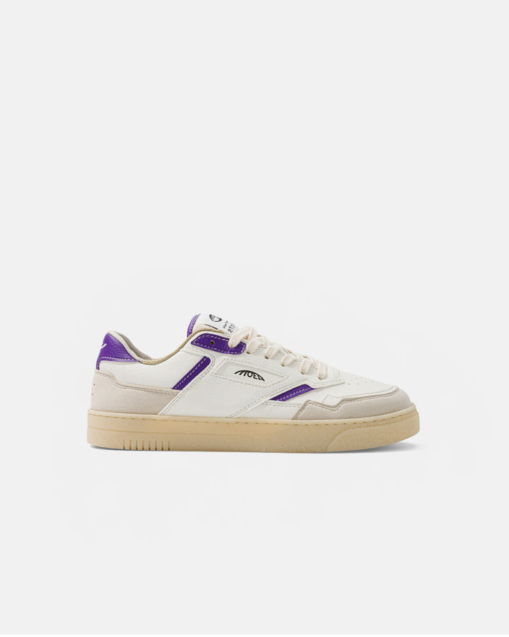 Baskets vegan Moea Origin Low - Beige &amp; Purple - Orange