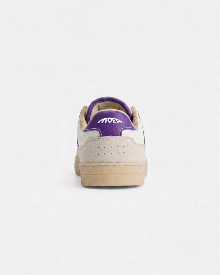 Baskets vegan Moea Origin Low - Beige &amp; Purple - Orange