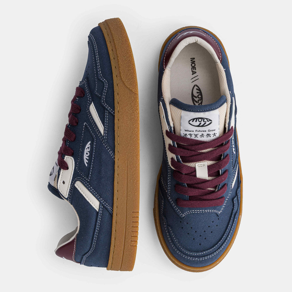 Baskets vegan bleu marine