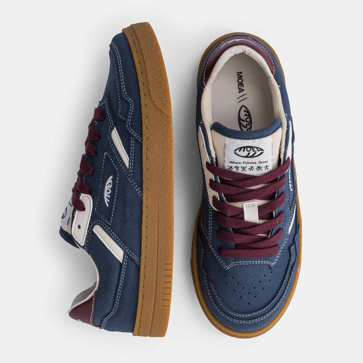 Baskets vegan bleu marine