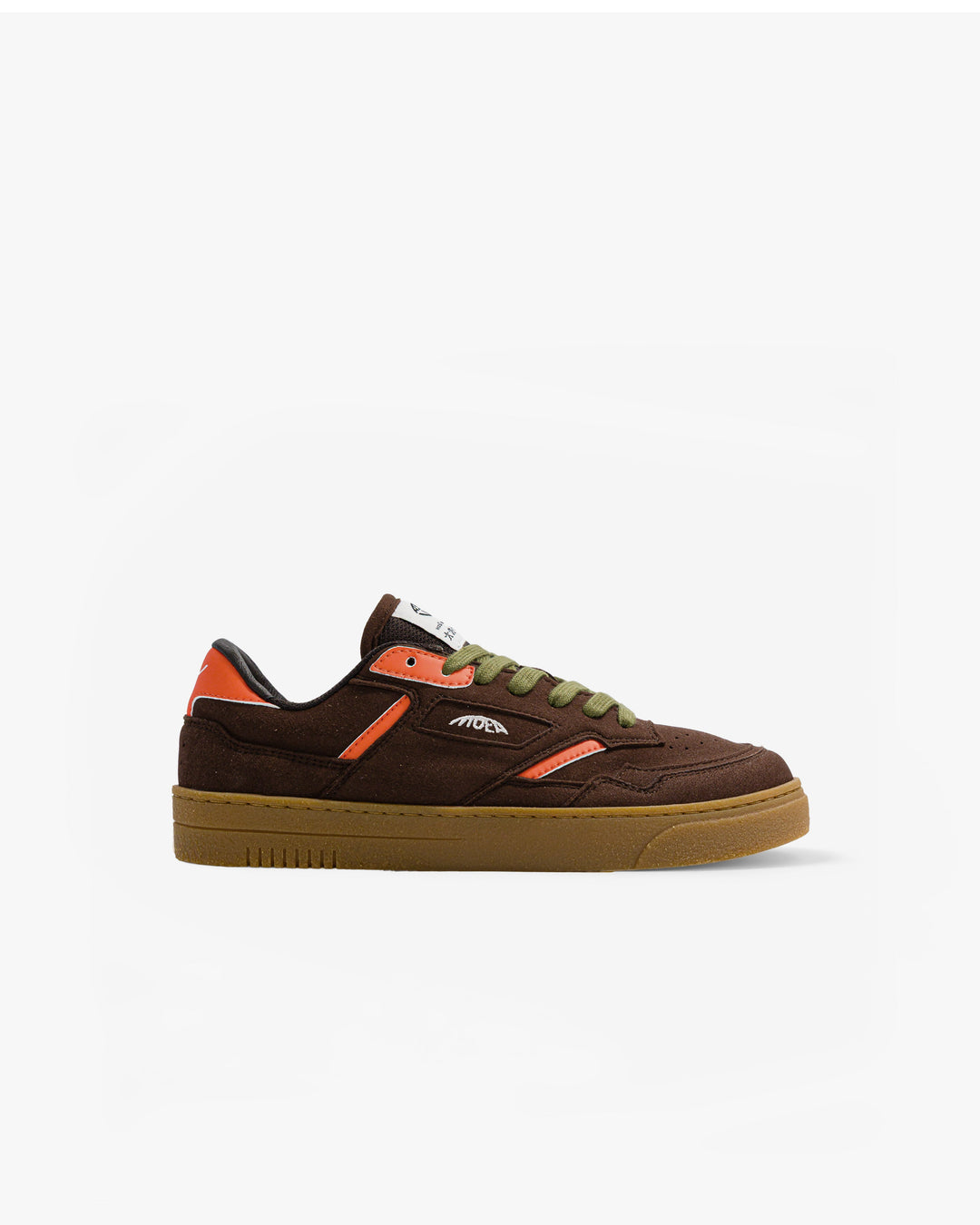 Baskets vegan Moea Origin Low - Brown & Orange - Corn