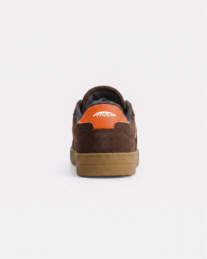 Baskets vegan Moea Origin Low - Brown &amp; Orange - Corn