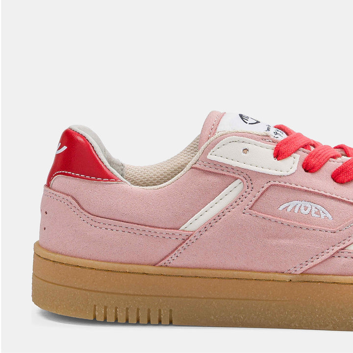 Baskets éco responsables écologiques roses