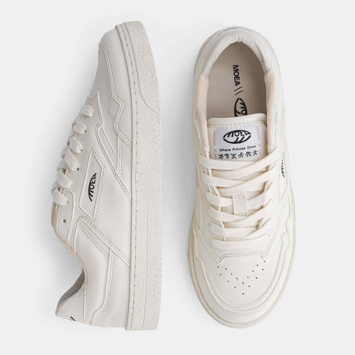 Baskets vegan blanches basses