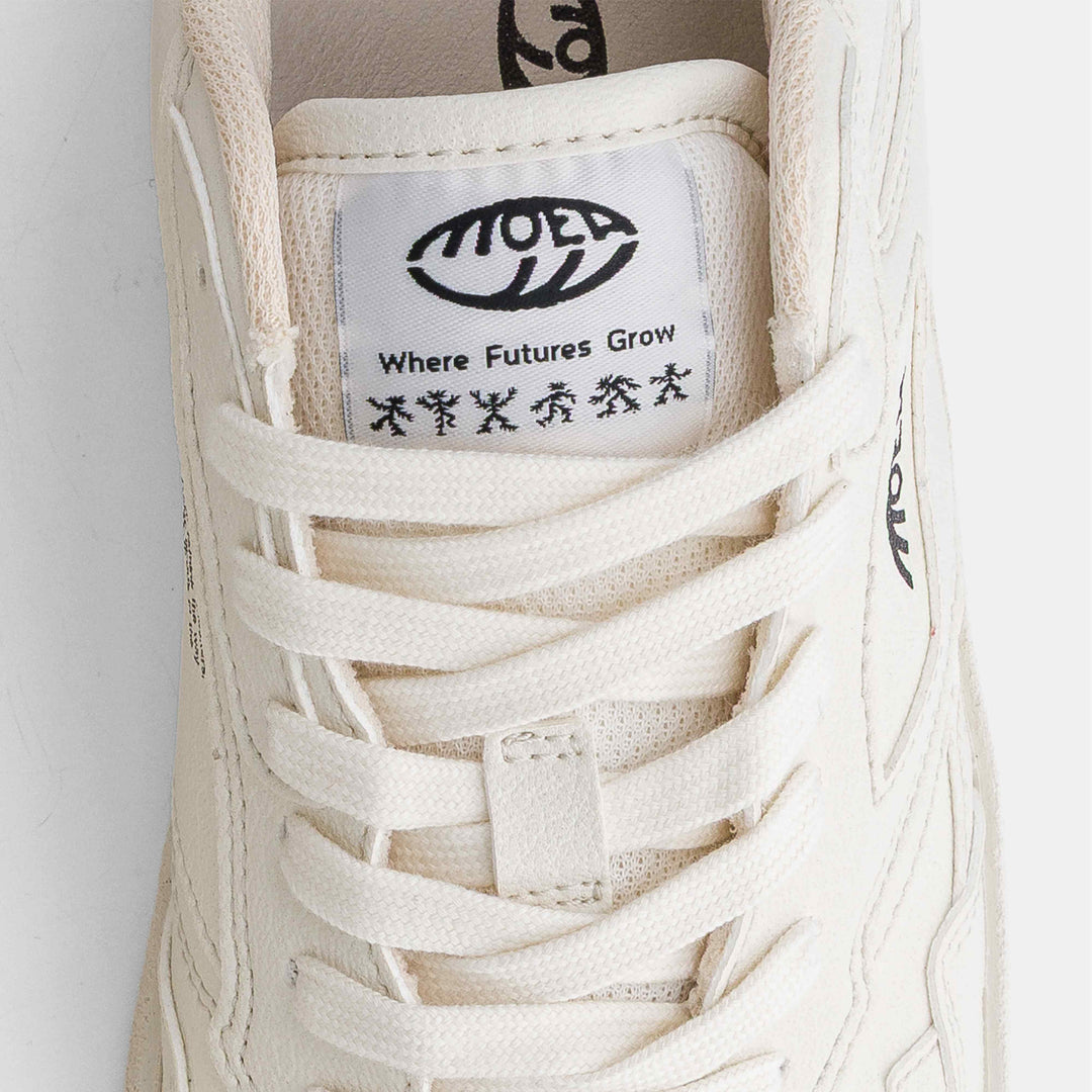 Baskets vegan basses blanches 
