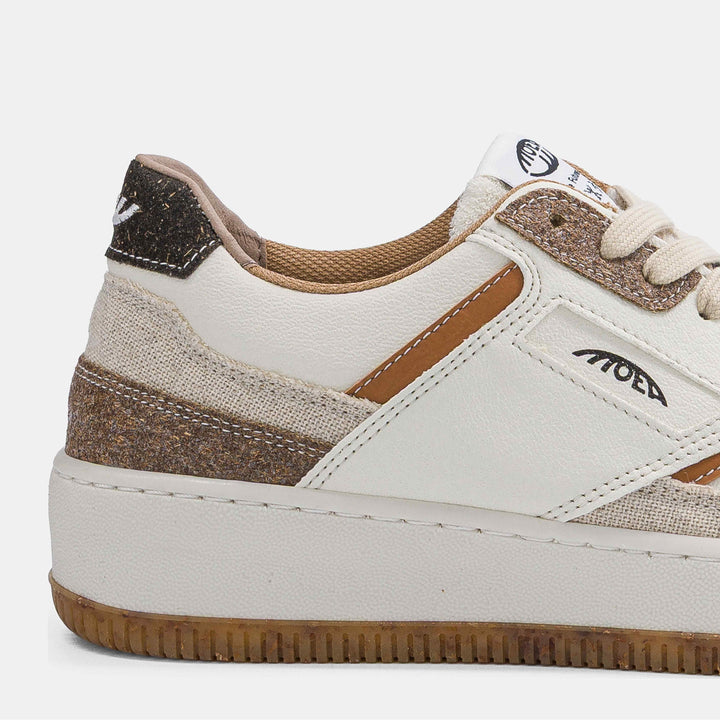 Baskets éco responsables marron beige