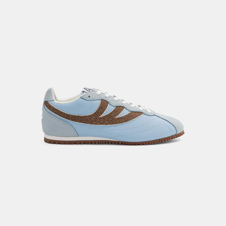 Baskets vegan Moea Rise - Blue &amp; Brown - Palm