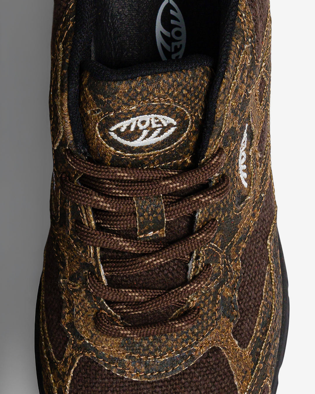 Baskets vegan Moea Rush - Brown Snake - Palm