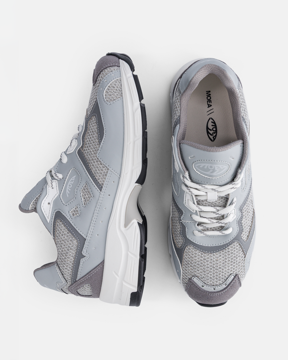 Baskets vegan Moea Rush / Full Grey / Corn