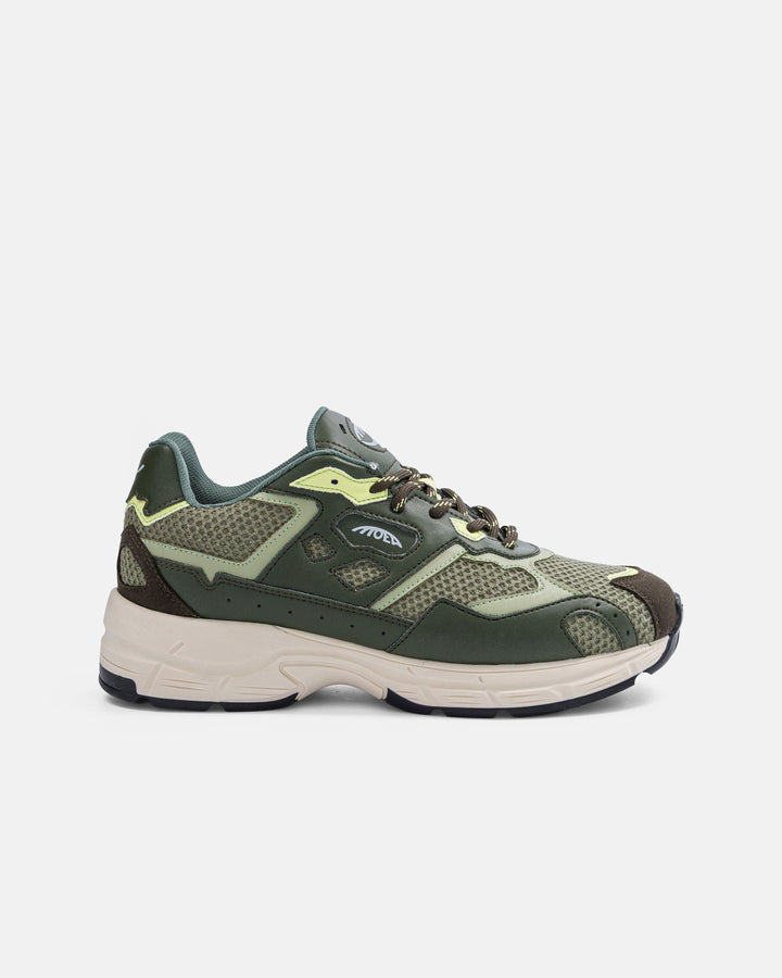 Baskets vegan Moea Rush / Green Acid / Cactus