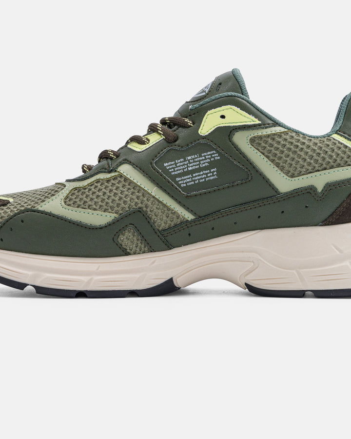 Baskets vegan Moea Rush / Green Acid / Cactus