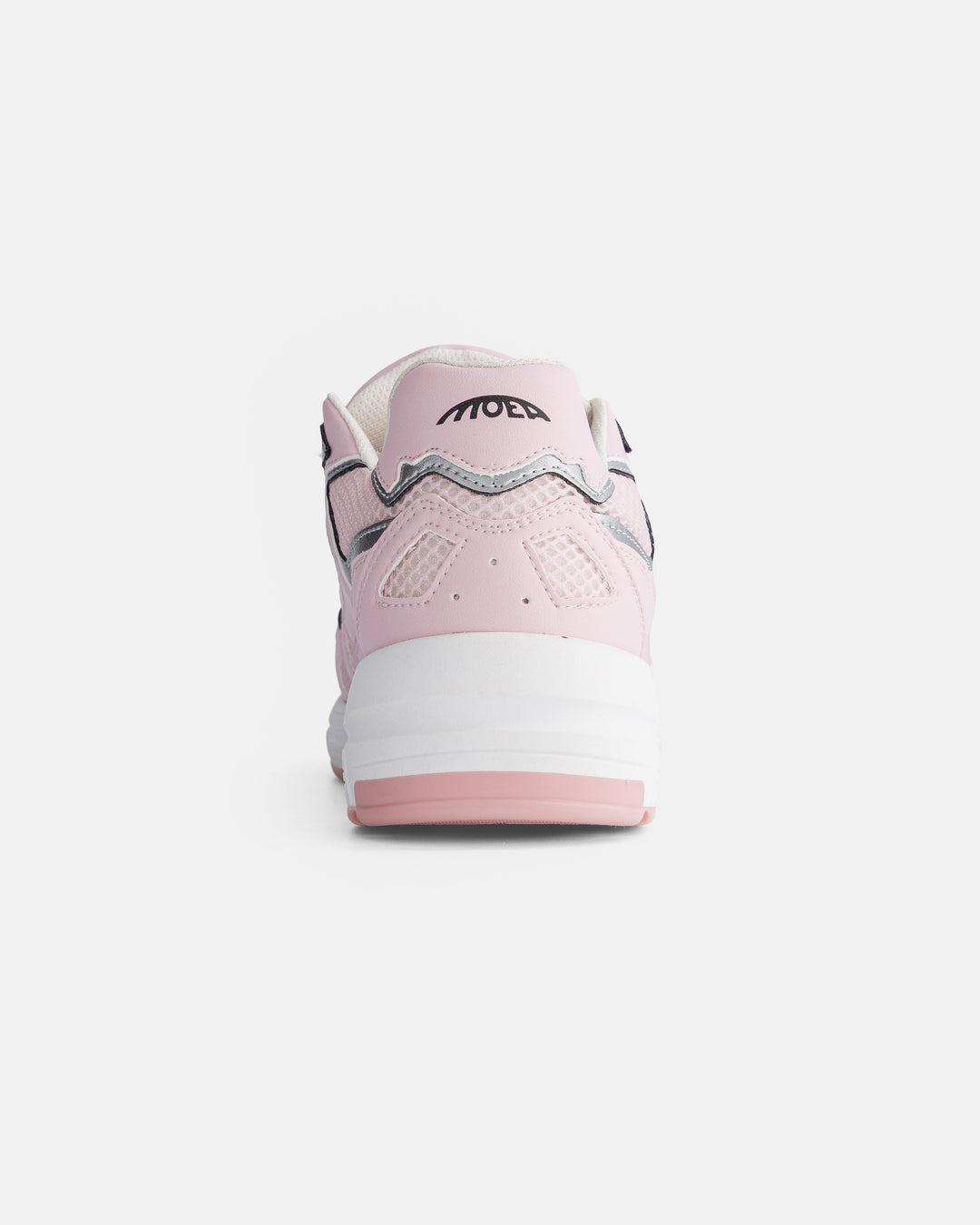Baskets vegan Moea Rush - Pink &amp; Silver - Corn