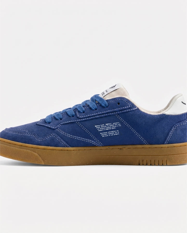 Baskets vegan Moea Veyron Low - Blue &amp; Cream - Mushroom