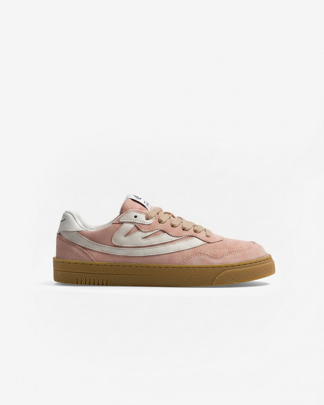 Baskets vegan Moea Veyron Low - Blush Suede - Corn