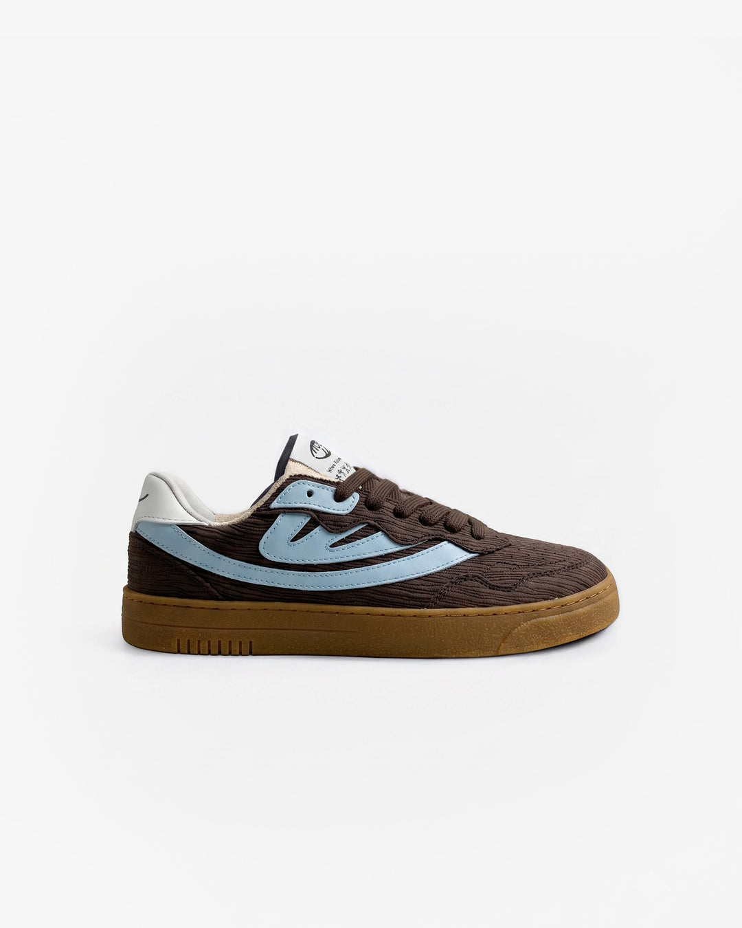 Baskets vegan Moea Veyron Low - Brown & Sky - Mushroom