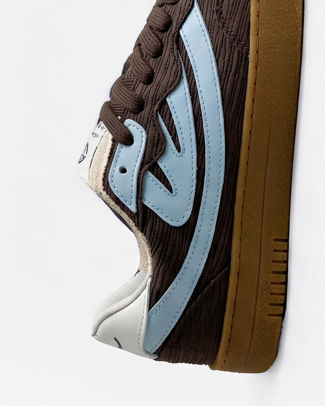 Baskets vegan Moea Veyron Low - Brown &amp; Sky - Mushroom