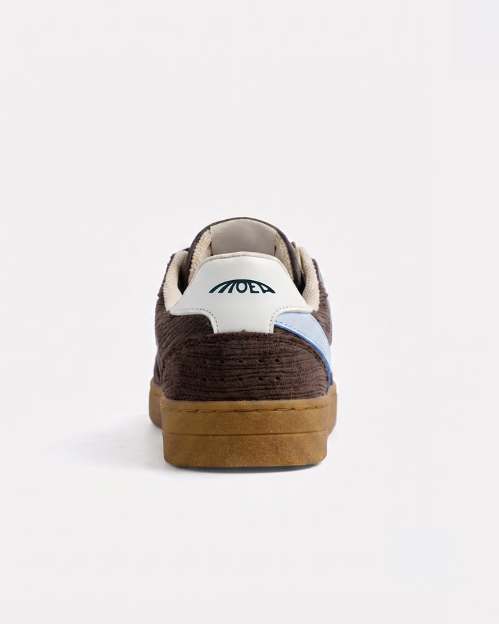 Baskets vegan Moea Veyron Low - Brown &amp; Sky - Mushroom