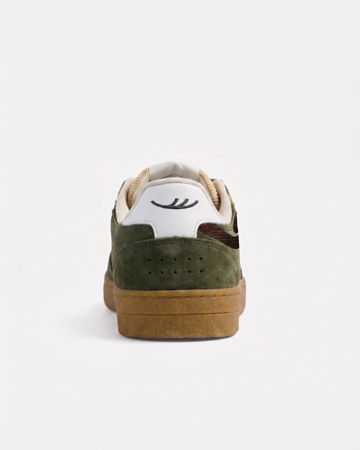 Baskets vegan Moea Veyron Low - Forest &amp; Brown - Mushroom