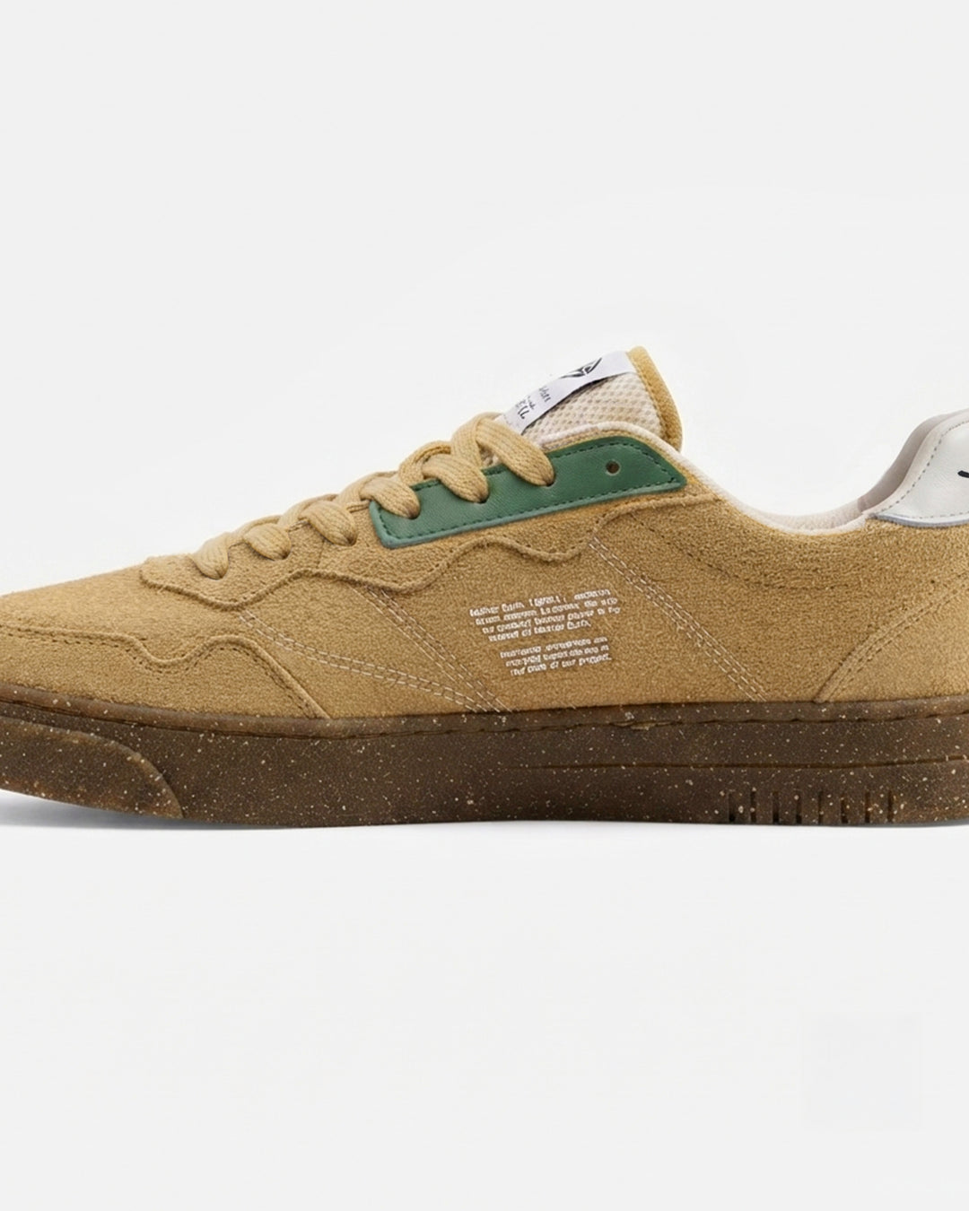 Baskets vegan Moea Veyron Low - Taupe &amp; Green - Apple