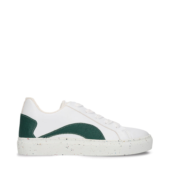 baskets vegan blanche en cuir de pomme et d&