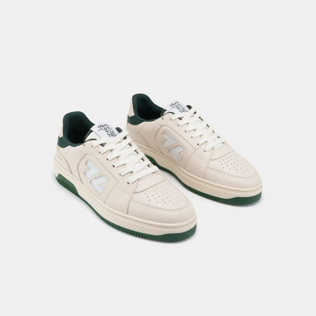 Baskets vegan composées de balles de tennis recyclées