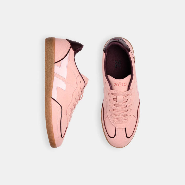 Baskets vegan Delta Rose, modèle doux, vegan et polyvalent.