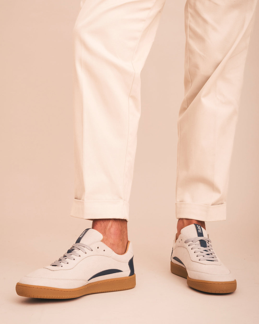 Unisex veganistische witte sneakers Vrijetijdsschoenen Sportschoenen Microvezel Rubber