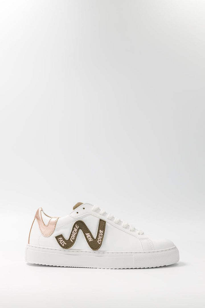 Sneakers custom pour femme Wild Walker kaki