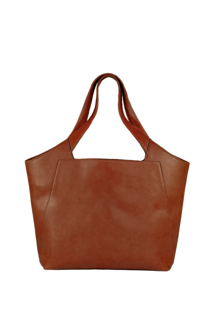 big vegan bag brown