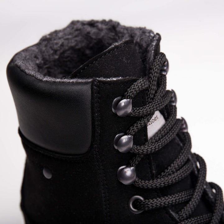 Bottines vegan randonnée à doublure chaude et matelassé en coton organique | NAE