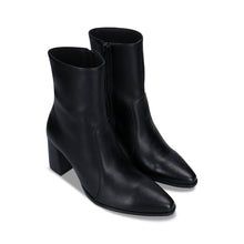 Load image into Gallery viewer, Bottines à talon véganes pour femme avec bout pointu fermeture éclair AppleSkin | NAE