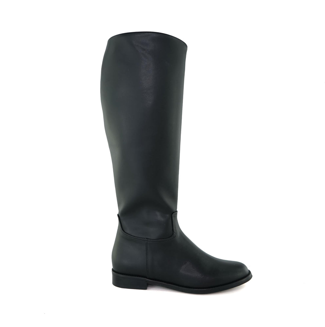 Bottes hautes vegan noirs pour les femmes