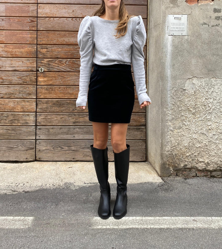 Bottes hautes vegan noirs pour les femmes