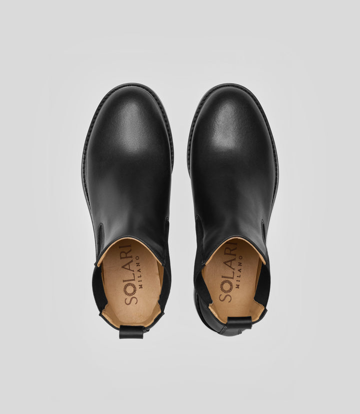 Bottines femme chelsea vegan noir