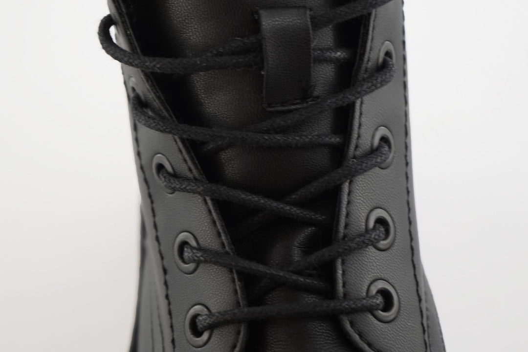 bottines à lacet
