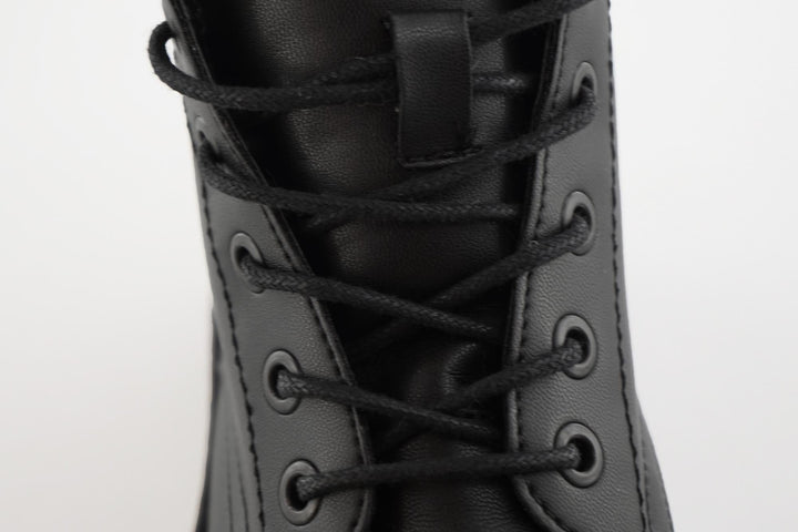 bottines à lacet