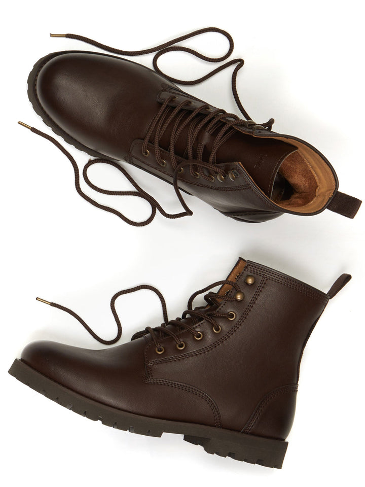 bottines marron