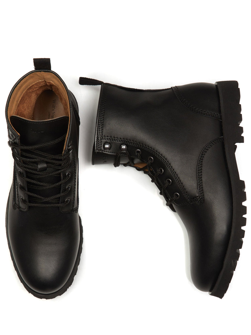 bottines rangers noire pour homme