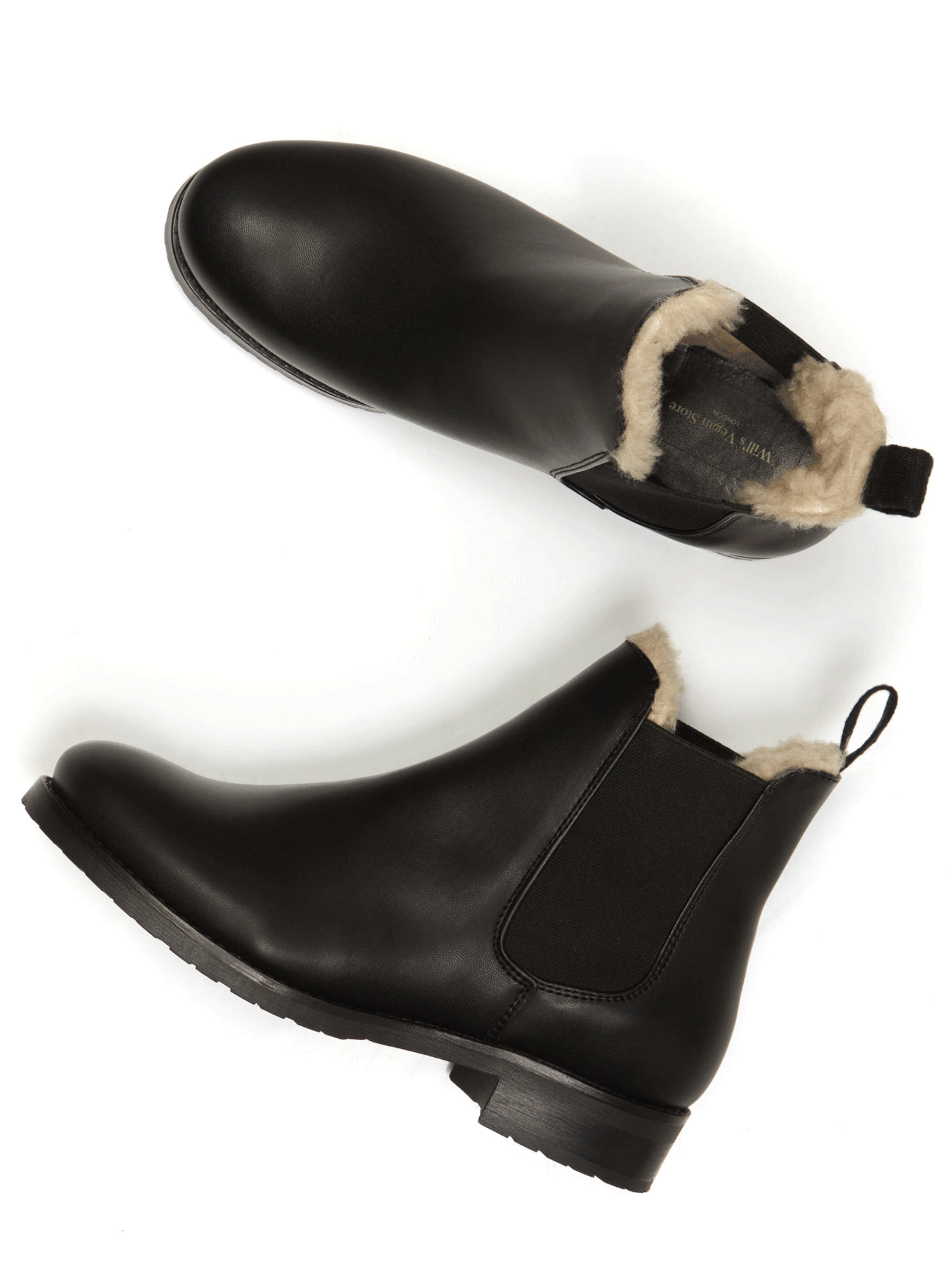 Bottines Vegan Chaudes Fourr es Will s Luxe Smart Chelsea