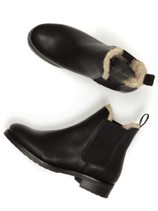 bottines vegan chaudes fourrées